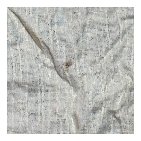 Vintage Embroidered Floral Table Runner Linen Cottage Granny Core Lace Trim READ - Picture 3 of 6